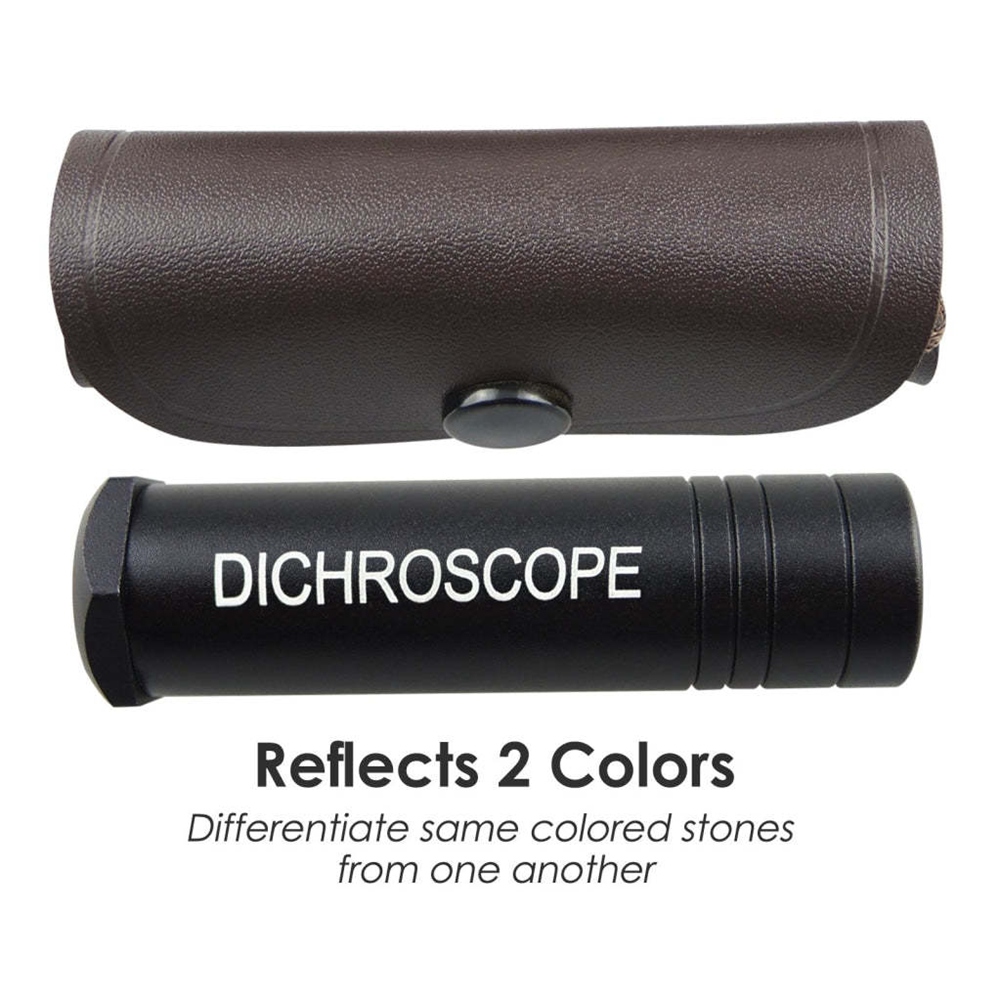 Spectroscope Handheld - ABFKW Kamień szlachetny Calcite Dichroscope Trichoic