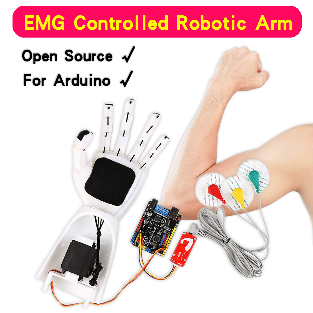 Ramię robota z czujnikiem EMG  – Science Robotics recenzja i cena