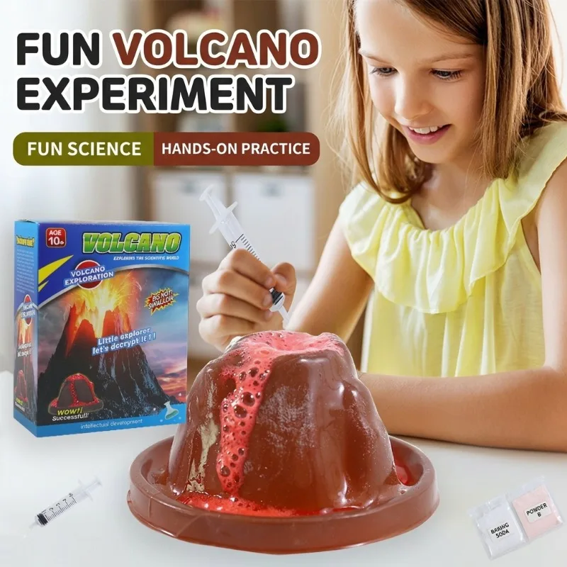 Zestaw do eksperymentów naukow – Volcano Kit Eruption recenzja i cena